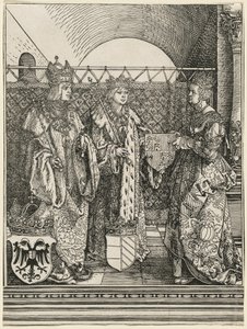The Betrothal of Philip the Fair with Joan of Castile by Albrecht Dürer
