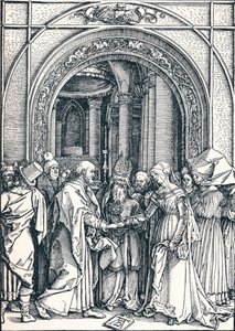 The Betrothal of the Virgin, 1506 by Albrecht Dürer