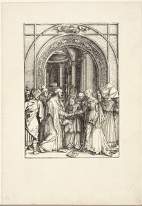 The Betrothal of the Virgin, from The Life of the Virgin