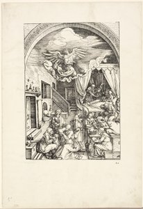 The Birth of the Virgin, from The Life of the Virgin