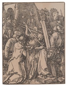 The Carrying of the Cross, from the series The Small Passion, 1509 by Albrecht Dürer