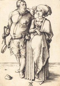 The Cook and His Wife by Albrecht Dürer