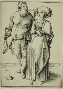 The Cook and His Wife by Albrecht Dürer