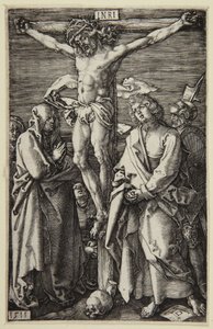 The Crucifixion (Engraved Passion series) by Albrecht Dürer