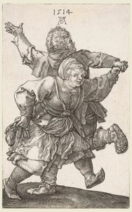 The Dancing Peasants by Albrecht Dürer