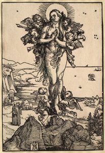 The Elevation of Saint Mary Magdalene by Albrecht Dürer