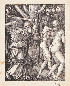 The Expulsion from Paradise by Albrecht Dürer