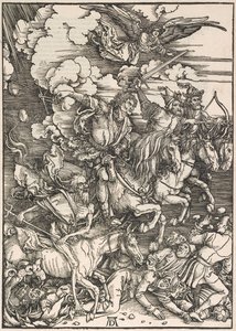 The Four Horsemen, from The Apocalypse of St. John by Albrecht Dürer