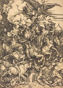The Four Horsemen, probably c. 1496-1498 by Albrecht Dürer