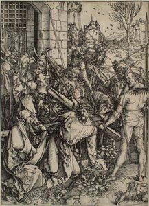 The Great Passion: Christ Carrying the Cross by Albrecht Dürer