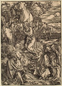 The Great Passion: Christ on the Mount of Olives by Albrecht Dürer