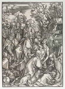 The Great Passion: The Deposition by Albrecht Dürer