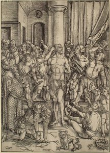 The Great Passion: The Flagellation by Albrecht Dürer