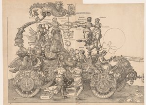 The Great Triumphal Car of Emperor Maximilian by Albrecht Dürer