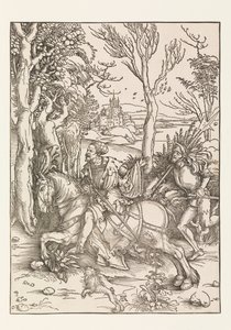 The Knight and the Landsquenet