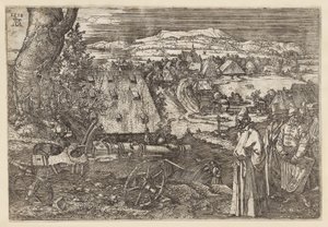 The Landscape with the Cannon by Albrecht Dürer