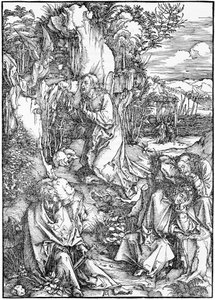 The Large Passion: Christ on the Mount of Olives by Albrecht Dürer