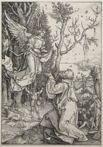 The Life of the Virgin: Joachim and the Angel by Albrecht Dürer