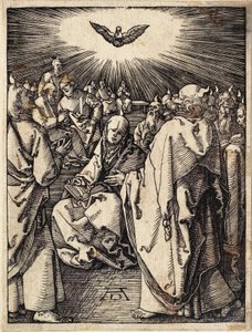 The Little Passion: Pentecost by Albrecht Dürer