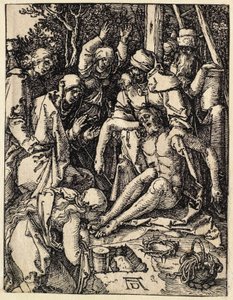 The Little Passion: The Lamentation by Albrecht Dürer