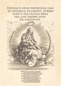 The Madonna on the Crescent by Albrecht Dürer