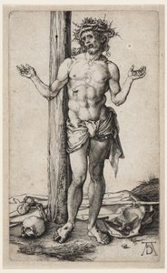The Man of Sorrows (with Hands Raised)