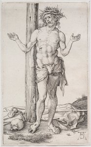 The Man of Sorrows Standing, with Hands Raised, c. 1500