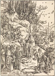 The Martyrdom of the Ten Thousand by Albrecht Dürer
