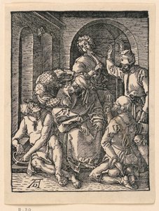 The Mocking of Christ, from The Little Passion Series