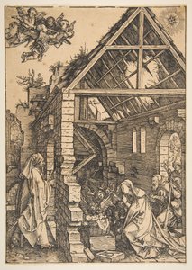 The Nativity (from The Life of the Virgin) by Albrecht Dürer