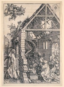 The Nativity, from the Life of the Virgin series by Albrecht Dürer