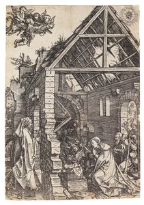 The Nativity of Christ, from the series The Life of the Virgin by Albrecht Dürer
