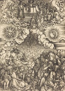 The Opening of the Fifth and Sixth Seals, c. 1497 by Albrecht Dürer