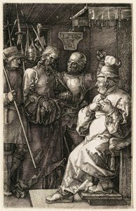 The Passion: Christ before Caiaphas by Albrecht Dürer