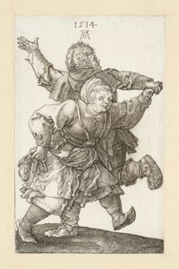 The Peasant Couple Dancing by Albrecht Dürer