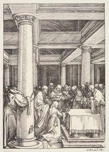 The Presentation in the Temple by Albrecht Dürer