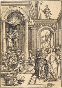 The Presentation of the Virgin in the Temple by Albrecht Dürer