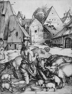 The Prodigal Son among the Swine