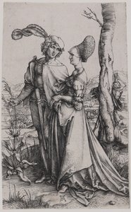 The Promenade by Albrecht Dürer