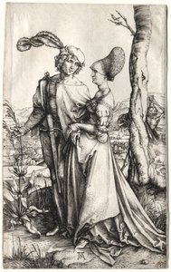 The Promenade by Albrecht Dürer