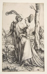 The Promenade by Albrecht Dürer