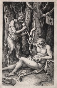 The Satyr Family by Albrecht Dürer