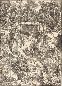 The Seven Angels with the Trumpets by Albrecht Dürer
