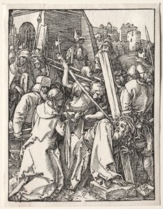 The Small Passion: Christ Bearing the Cross by Albrecht Dürer