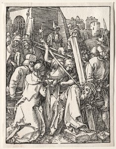 The Small Passion: Christ Bearing the Cross, 1509 by Albrecht Dürer