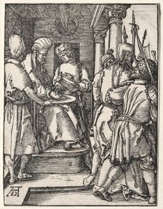 The Small Passion: Pilate Washing His Hands
