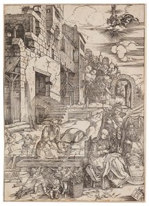 The Sojourn of the Holy Family in Egypt, from The Life of the Virgin