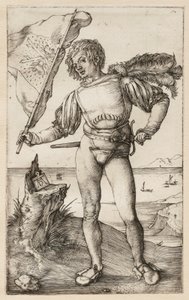 The Standard-Bearer by Albrecht Dürer