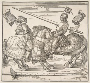 The Tournament on Horseback, ca. 1517-18
