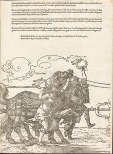 The Triumphal Chariot of Maximilian I (The Great Triumphal Car) [plate 5 of 8]